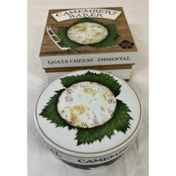 BIA Other - NEW Camembert Cheese BIA Porcelain Baker Emmental By Clare Mackie